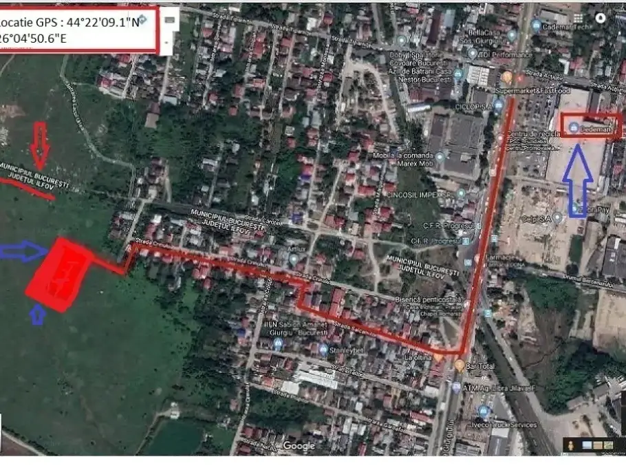 teren Bucuresti 500 mp Giurgiului langa Dedeman img 4